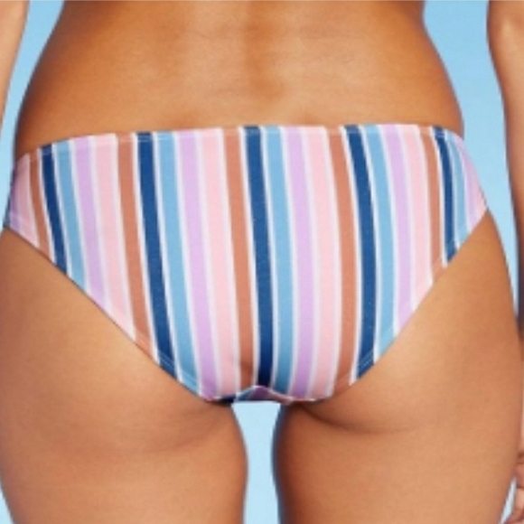 Xhilaration Striped Hipster Bikini Bottom Size 20/22W # - Picture 2 of 8